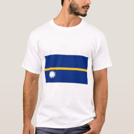 Nauru vlag t-shirt