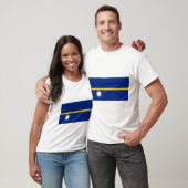 Nauru vlag t-shirt (Unisex)
