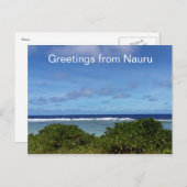 naurugreetings briefkaart (Voorkant / Achterkant)