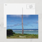 naurusboom briefkaart (Voorkant / Achterkant)