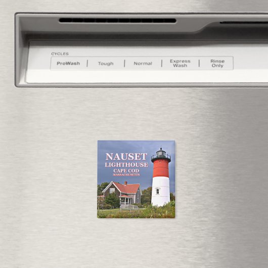 Nauset licht, Cape Cod, Massachusetts magneet (Insitu (Vaatwasser))