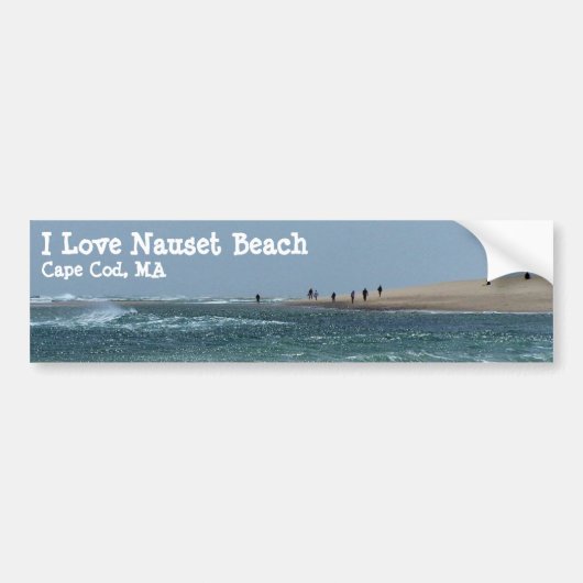 Nauset Light Beach Bumpersticker (Voorkant)