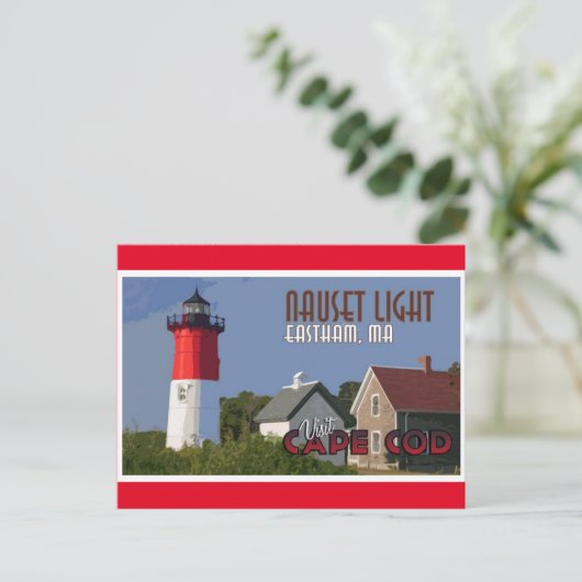 Nauset Light Briefkaart (Staand voorkant)