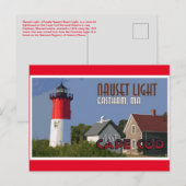 Nauset Light  Briefkaart (Voorkant / Achterkant)