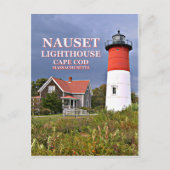 Nauset Light, Cape Cod, Massachusetts Briefkaart (Voorkant)