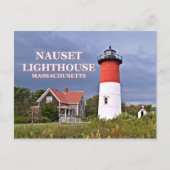 Nauset Light, Cape Cod, Massachusetts Briefkaart (Voorkant)