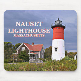 Nauset Light, Cape Cod, Massachusetts Mousepad Muismat