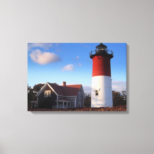 Nauset Lighthouse Canvas Afdruk (Voorkant)
