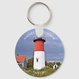 Nauset Lighthouse, Cape Cod Massachusetts Key Ring Sleutelhanger