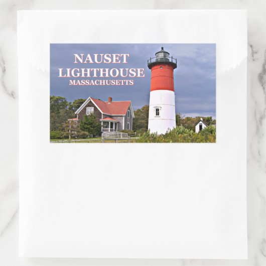 Nauset Lighthouse, Cape Cod, Massachusetts Sticker (Tas)