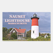 Nauset Lighthouse, Cape Cod, Massachusetts Sticker (Voorkant)