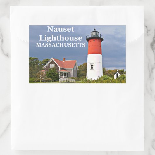 Nauset Lighthouse, Cape Cod, Massachusetts Sticker (Tas)