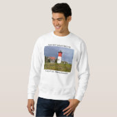Nauset Lighthouse, Cape Cod Massachusetts Trui (Voorkant volledig)