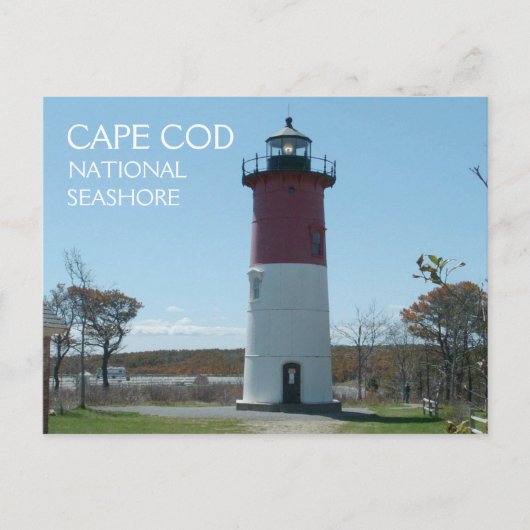 Nauset Lighthouse, Cape Cod National Seashore Briefkaart (Voorkant)