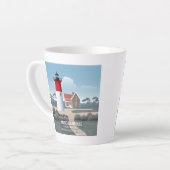 Nauset Lighthouse Latte Mok (Linkerhoek)