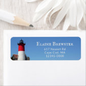 Nauset Lighthouse Return Address Label (Insitu)