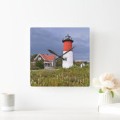 Nauset-vuurtoren, Kaap Kabeljauw Mass Square-wandk Vierkante Klok (Huis)