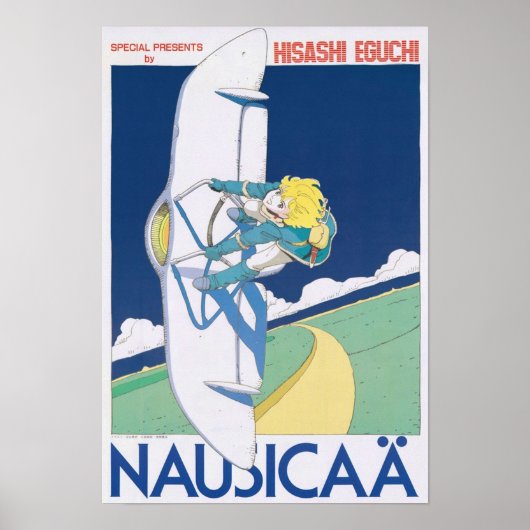 Nausicaa Glider Poster (Voorkant)