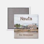 Nauta, Peru Fridge Magnet (Voorkant / Achterkant)