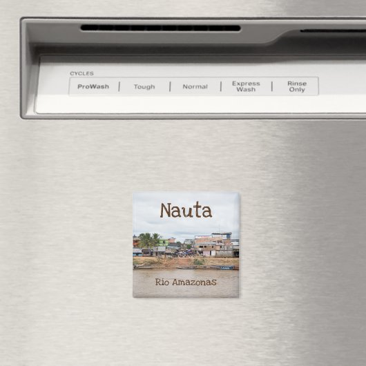 Nauta, Peru Fridge Magnet (Insitu (Vaatwasser))