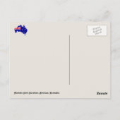 Nautalis Shell Sculpture, Brisbane, Australië Briefkaart (Achterkant)