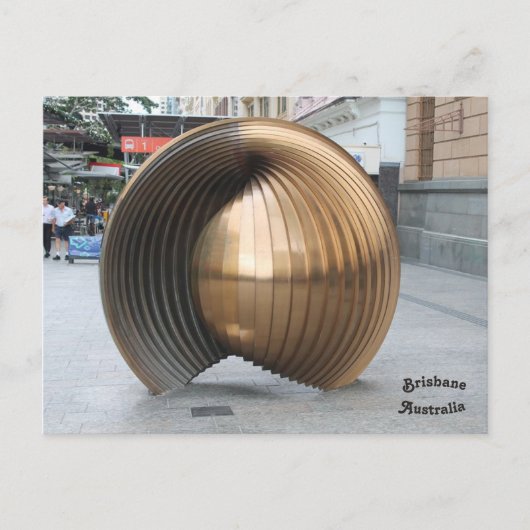 Nautalis Shell Sculpture, Brisbane, Australië Briefkaart (Voorkant)