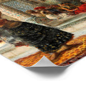 Nautch van Edwin Lord Weeks Poster (Hoek)