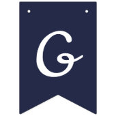 Nauti Bachelorette Party Nautical Bunting Vlaggetjes (Tweede vlag)