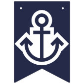 Nauti Bachelorette Party Nautical Bunting Vlaggetjes (Eerste vlag)