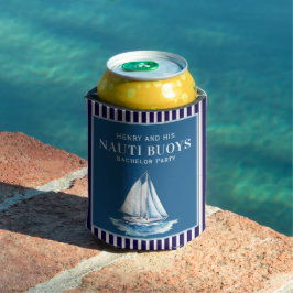 Nauti Buoy Nautical Bachelor Party Koelhouder Blikjeskoeler