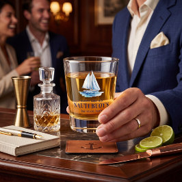 Nauti Buoy's Zeeanker Boot Bachelorfeest Shot Glas