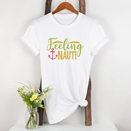Nauti Cute Fun voor autore-anker T-shirt