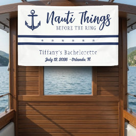 Nauti Dingen Voor de Ring Anker Vrijgezellenfeest Spandoek