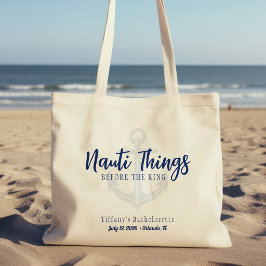 Nauti Dingen Voor de Ring Anker Vrijgezellenfeest Tote Bag
