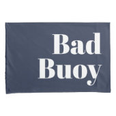 Nauti Girl Bad Buoy Zijn witte schrijfstijl Kussensloop (Voorkant-Rechts)