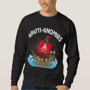 Nauti Gnomies Zeilen Nordic Pirate Gnomen Trui
