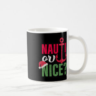 Nauti Of Aardige Kerstman Grappig Kerstfeest In Ju Koffiemok