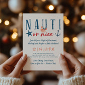 Nauti of leuk nautisch kerstfeest kaart