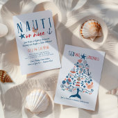 Nauti of leuk nautisch kerstfeest kaart