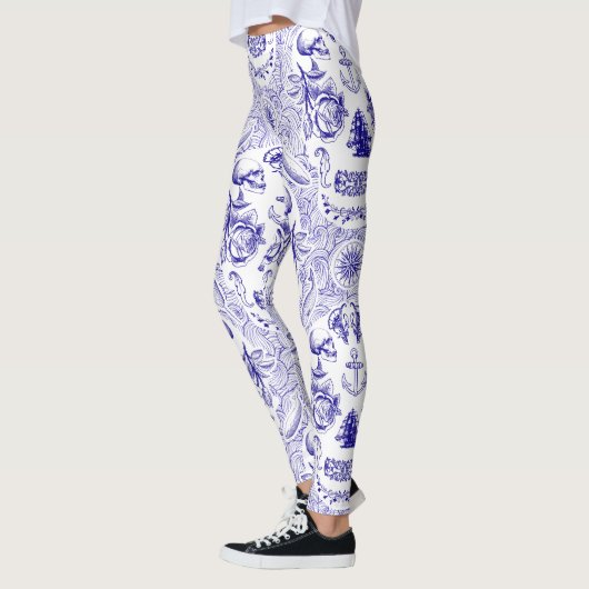 Nauti Skull Leggings (Links)