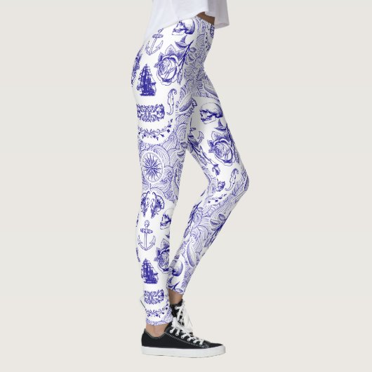 Nauti Skull Leggings (Rechts)