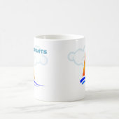 Nauti Thoughts Nautical Sailboat Koffiemok (Center)