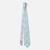 Nauti Thoughts Nautical Sailboat Stropdas (Achterkant)