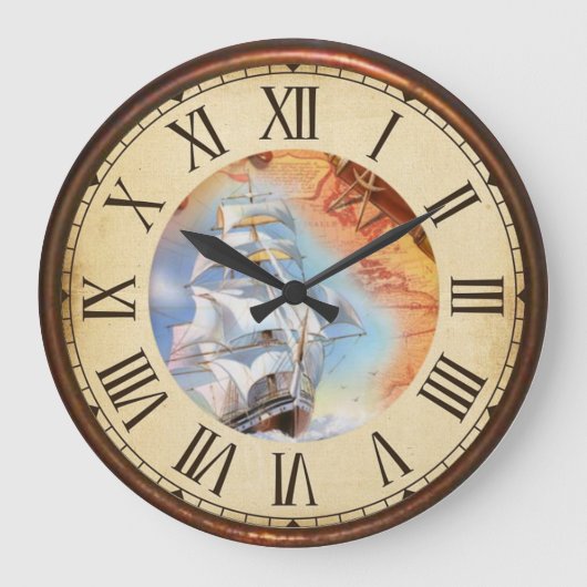 Nautic Grote Klok (Voorkant)