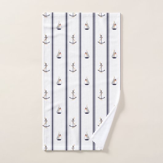 Nautica Bath Towel Set Bad Handdoek (Handdoek)