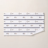 Nautica Bath Towel Set Bad Handdoek (Handdoek)