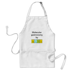 Nautica periodieke lijstnaam apron standaard schort