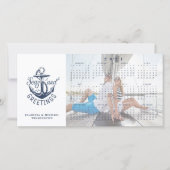 Nautical 2021 Calendar ZEEEN AND GREETINGS Feestdagenkaart (Voorkant)