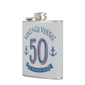 Nautical 50th Birthday Heupfles (Links)