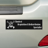 Nautical Acquisition & Redistribution Specialist Bumpersticker (Op auto)